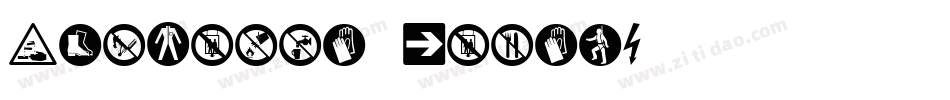 American Signs字体转换